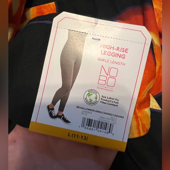 NWT High Rise Halloween Leggings - Ankle Length - Picture 3 of 3